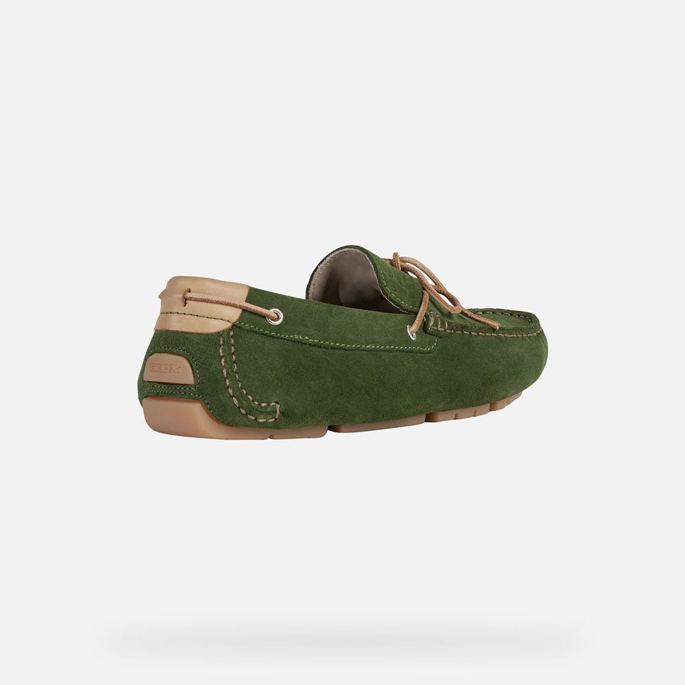 Mocassin Geox Melbourne - Vert - Homme 720653-WST